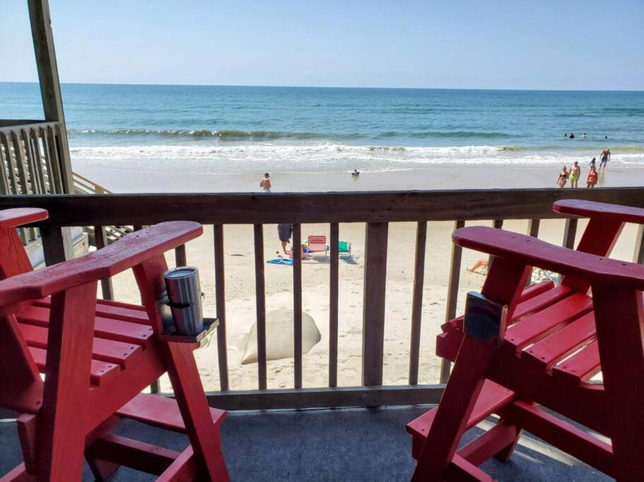 Ocean Front Condo Paradise 168 North Topsail Beach Ngoại thất bức ảnh